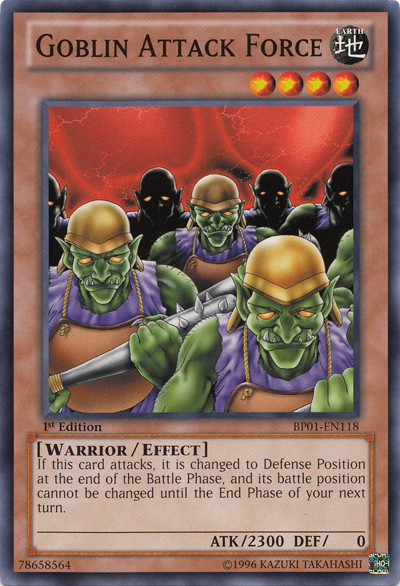 Goblin Attack Force [BP01-EN118] Common | Clutch Gaming