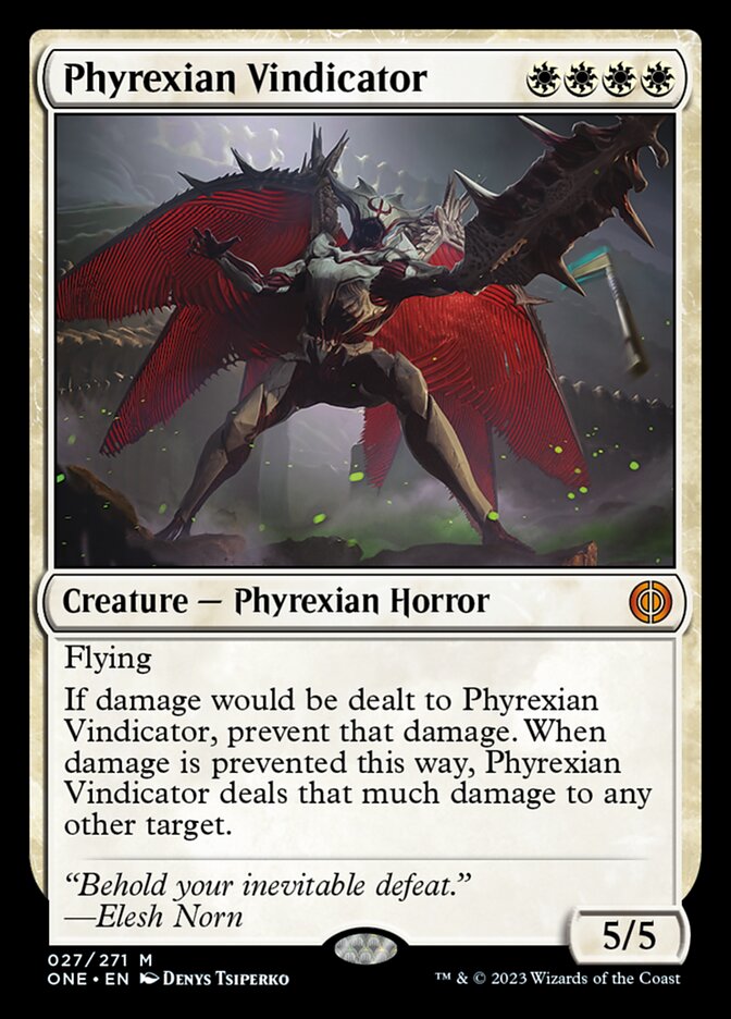 Phyrexian Vindicator [Phyrexia: All Will Be One] | Clutch Gaming