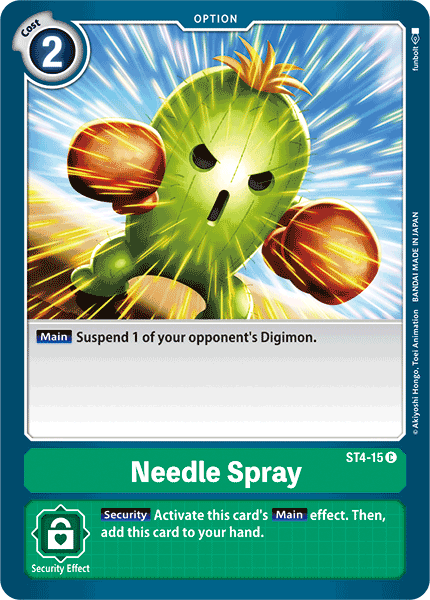 Needle Spray [ST4-15] [Starter Deck: Giga Green] | Clutch Gaming