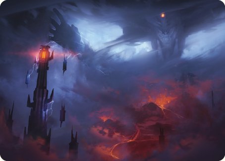 Shadow of the Enemy Art Card [The Lord of the Rings: Tales of Middle-earth Art Series] | Clutch Gaming