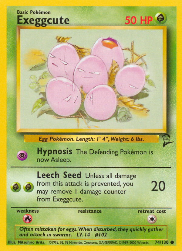 Exeggcute (74/130) [Base Set 2] | Clutch Gaming