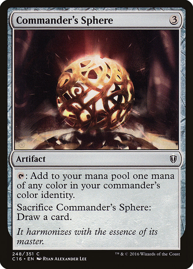 Commander's Sphere [Commander 2016] | Clutch Gaming