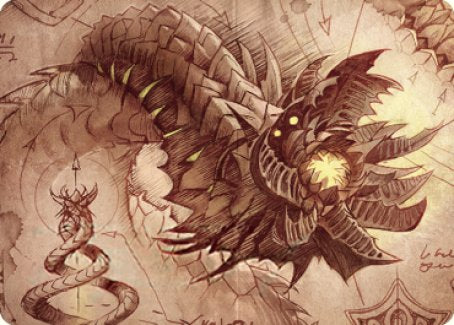 Wurmcoil Engine Art Card [The Brothers' War Art Series] | Clutch Gaming