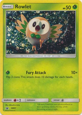 Rowlet (SM01) (General Mills Promo) [Sun & Moon: Black Star Promos] | Clutch Gaming