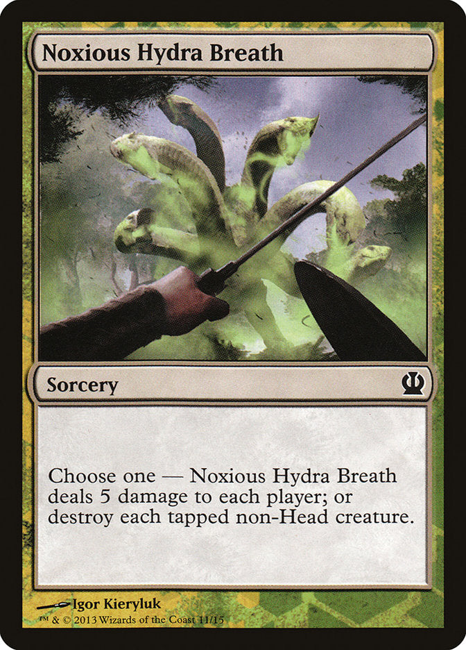 Noxious Hydra Breath [Theros Face the Hydra] | Clutch Gaming