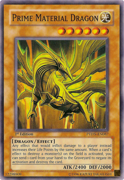 Prime Material Dragon [PTDN-EN087] Super Rare | Clutch Gaming