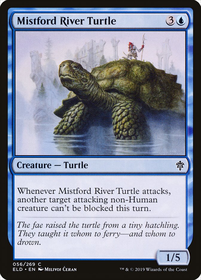 Mistford River Turtle [Throne of Eldraine] | Clutch Gaming