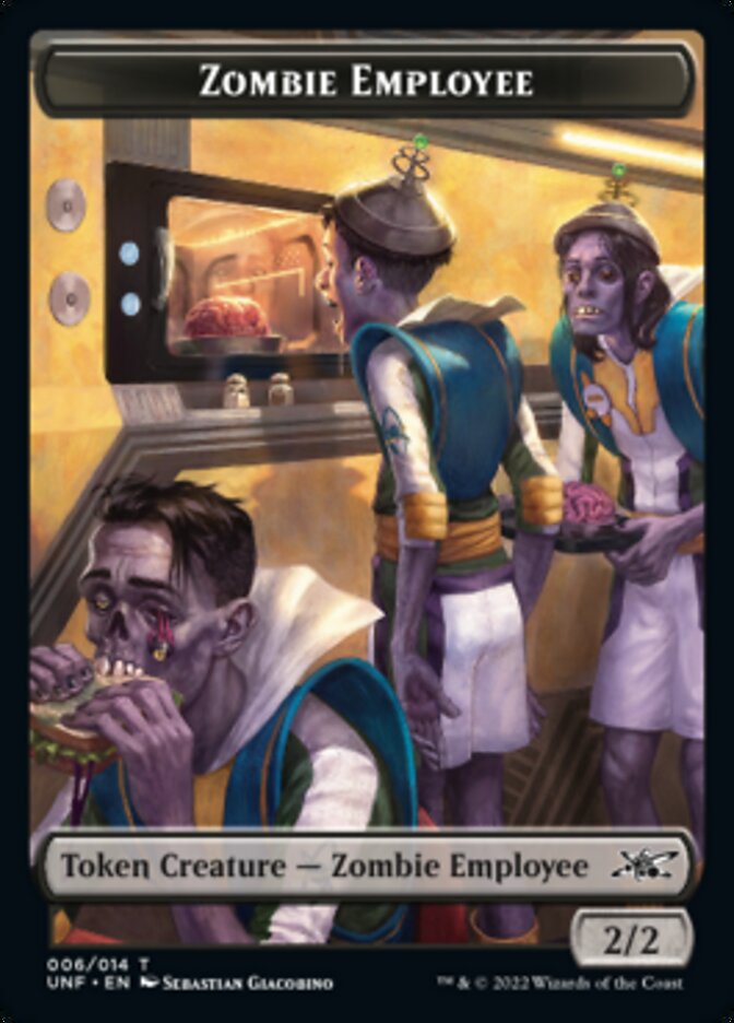 Zombie Employee Token [Unfinity Tokens] | Clutch Gaming