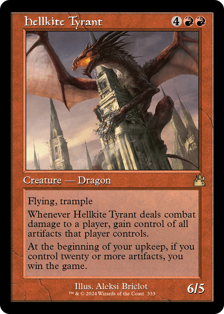 Hellkite Tyrant (Retro Frame) [Ravnica Remastered] | Clutch Gaming