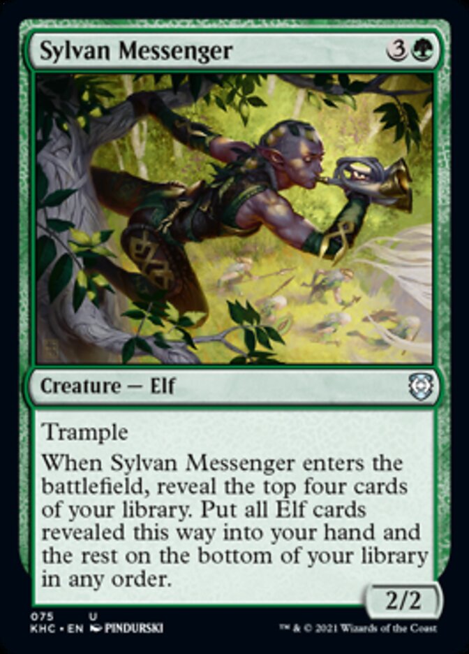 Sylvan Messenger [Kaldheim Commander] | Clutch Gaming