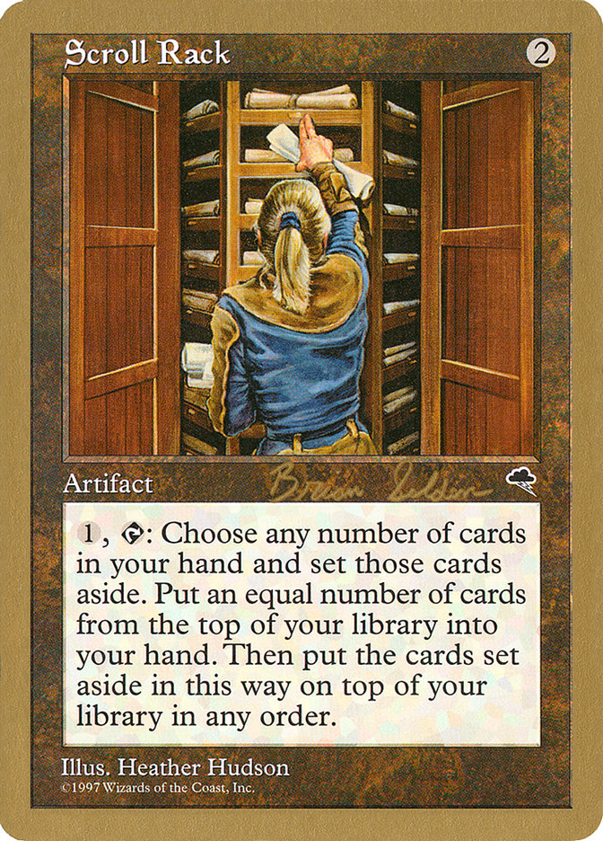 Scroll Rack (Brian Selden) [World Championship Decks 1998] | Clutch Gaming