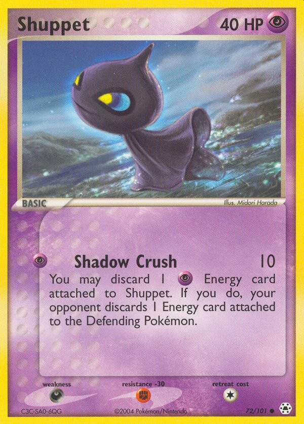 Shuppet (72/101) [EX: Hidden Legends] | Clutch Gaming