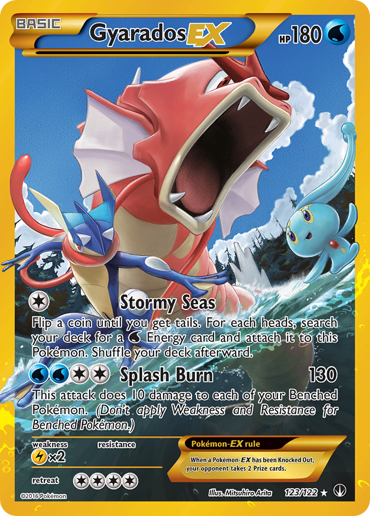 Gyarados EX (123/122) [XY: BREAKpoint] | Clutch Gaming