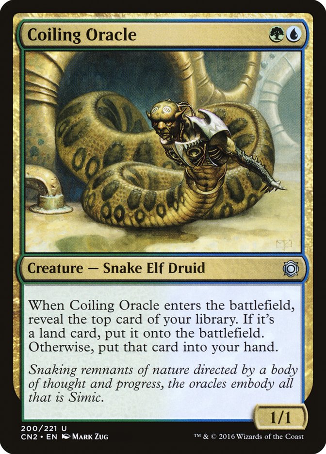 Coiling Oracle [Conspiracy: Take the Crown] | Clutch Gaming