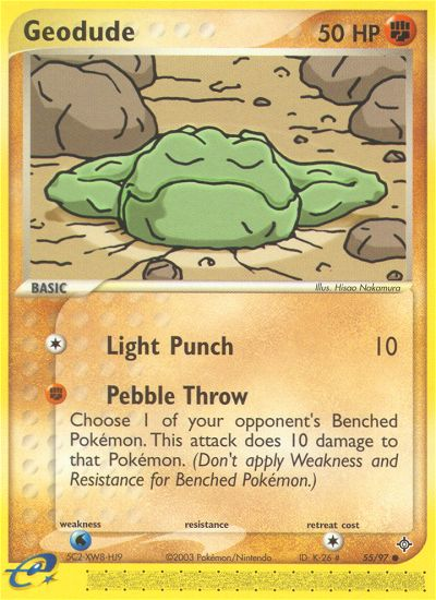 Geodude (55/97) [EX: Dragon] | Clutch Gaming