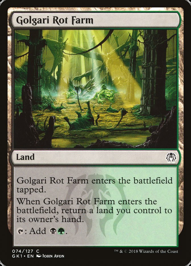 Golgari Rot Farm [Guilds of Ravnica Guild Kit] | Clutch Gaming