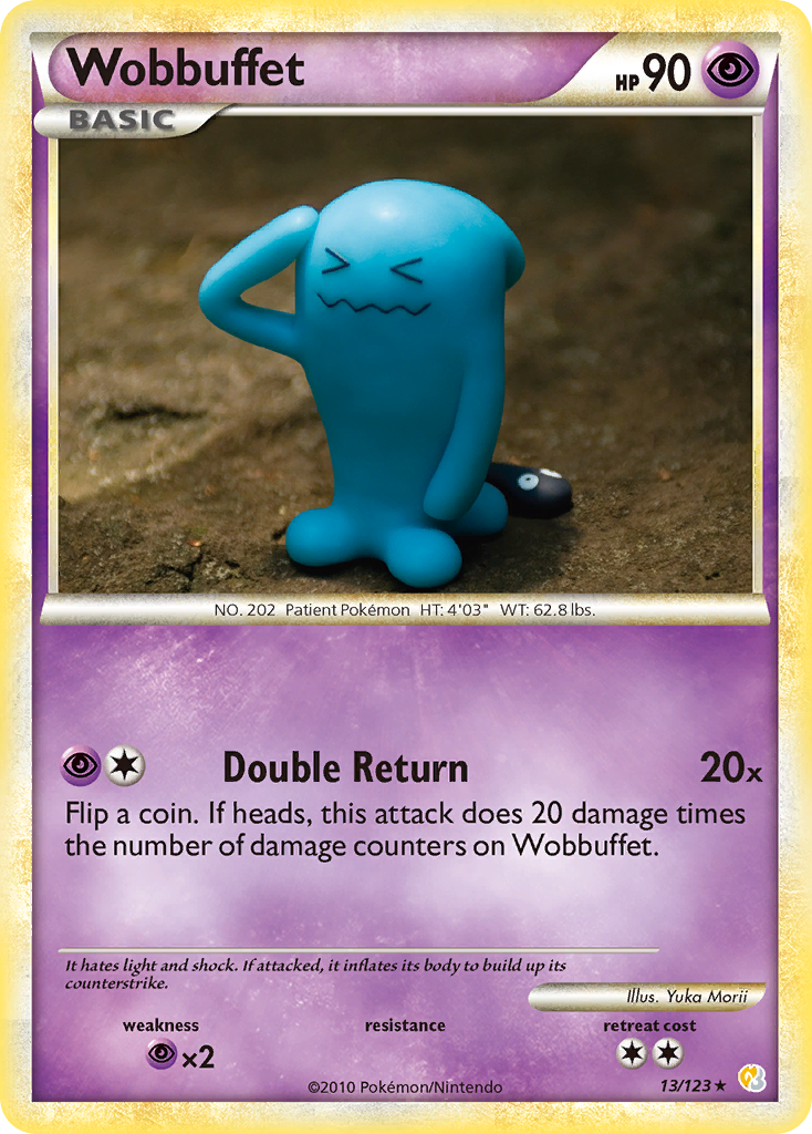 Wobbuffet (13/123) [HeartGold & SoulSilver: Base Set] | Clutch Gaming