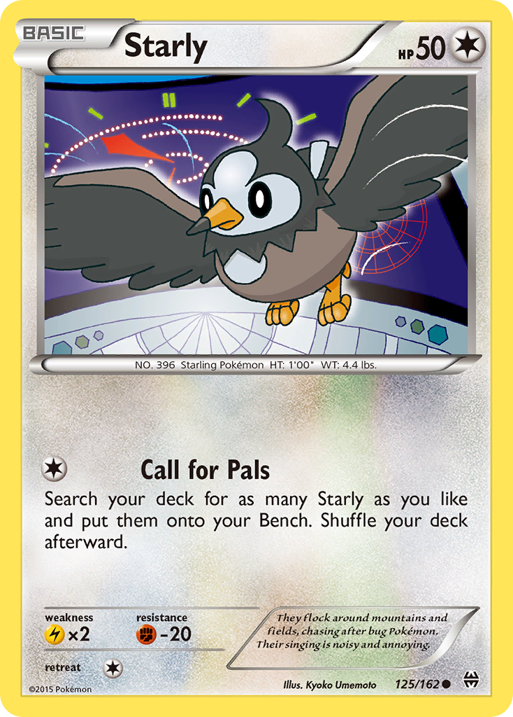 Starly (125/162) [XY: BREAKthrough] | Clutch Gaming