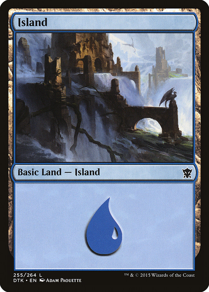 Island (255) [Dragons of Tarkir] | Clutch Gaming