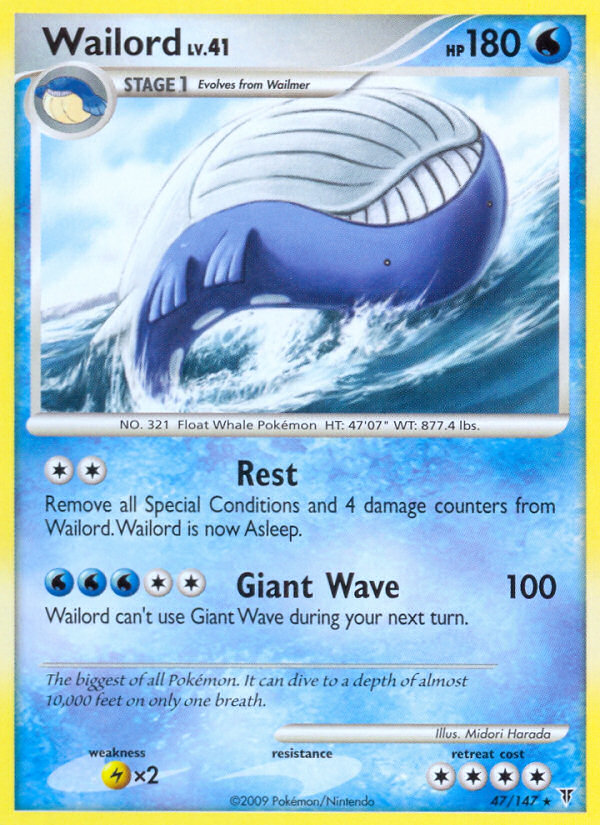 Wailord (47/147) [Platinum: Supreme Victors] | Clutch Gaming