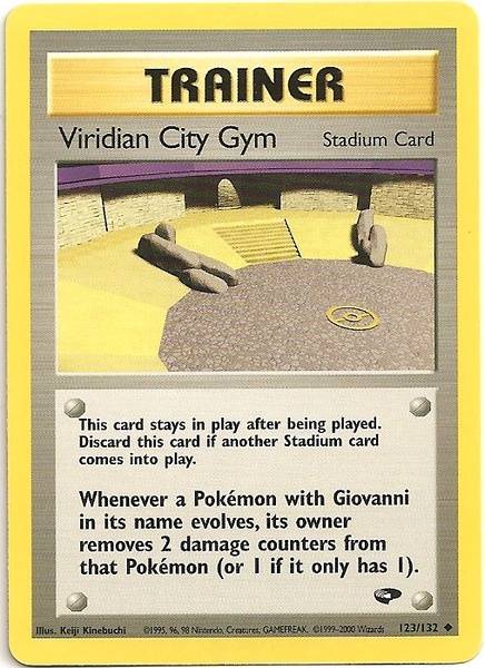 Viridian City Gym (123/132) [Gym Challenge Unlimited] | Clutch Gaming