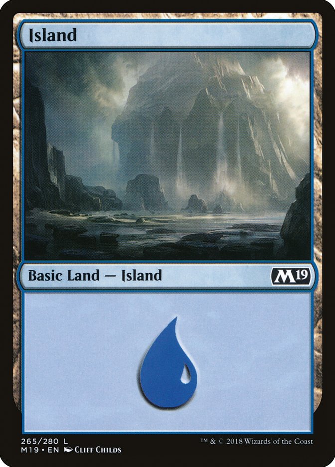 Island (265) [Core Set 2019] | Clutch Gaming