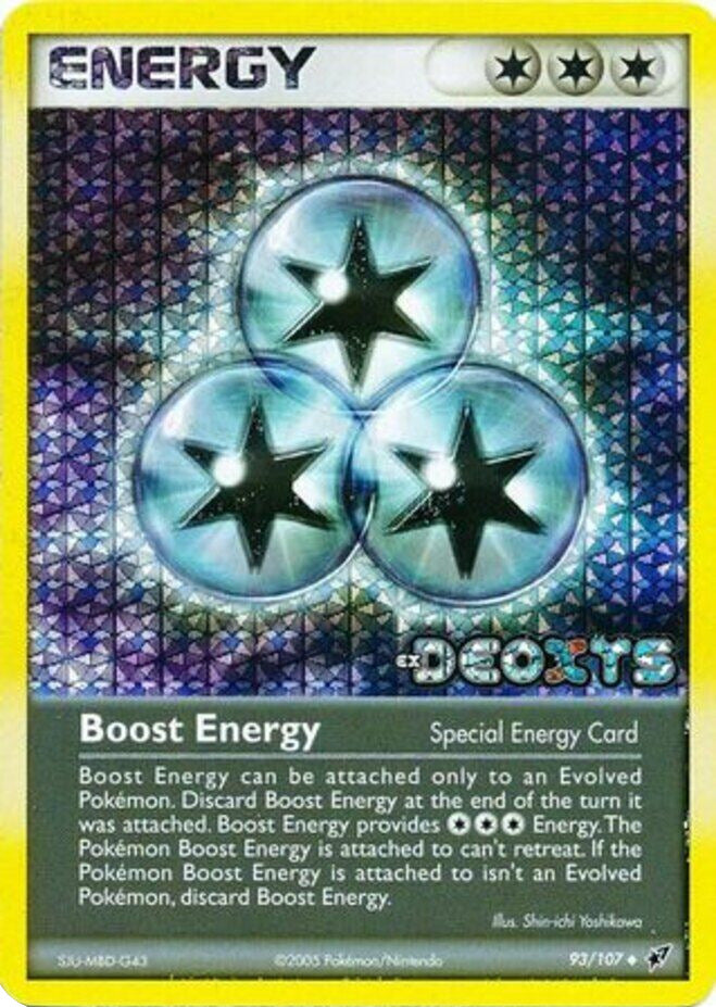 Boost Energy (93/107) (Stamped) [EX: Deoxys] | Clutch Gaming