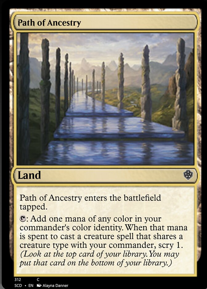 Path of Ancestry [Starter Commander Decks] | Clutch Gaming