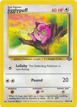 Jigglypuff (54/64) [Jungle Unlimited] | Clutch Gaming