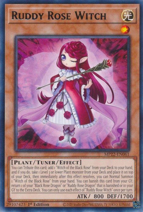 Ruddy Rose Witch [MP22-EN061] Rare | Clutch Gaming