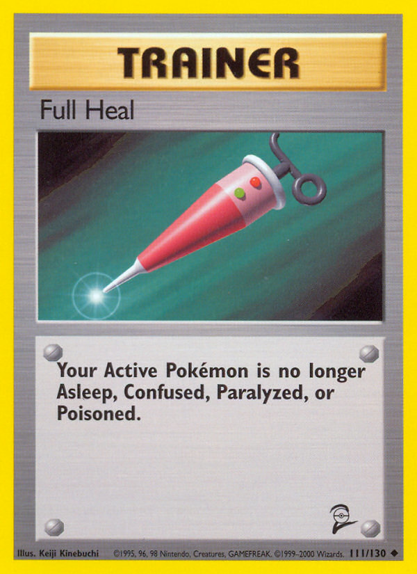 Full Heal (111/130) [Base Set 2] | Clutch Gaming