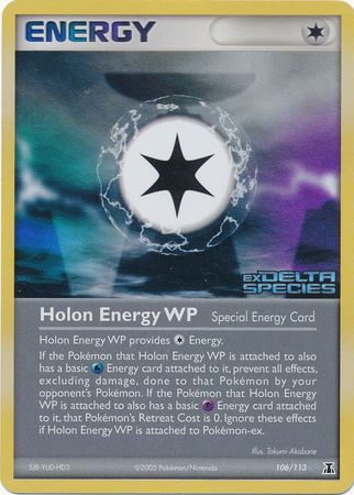 Holon Energy WP (106/113) (Stamped) [EX: Delta Species] | Clutch Gaming