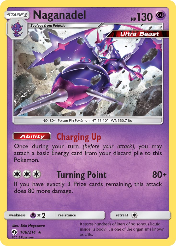 Naganadel(108/214) (Theme Deck Exclusive) [Sun & Moon: Lost Thunder] | Clutch Gaming