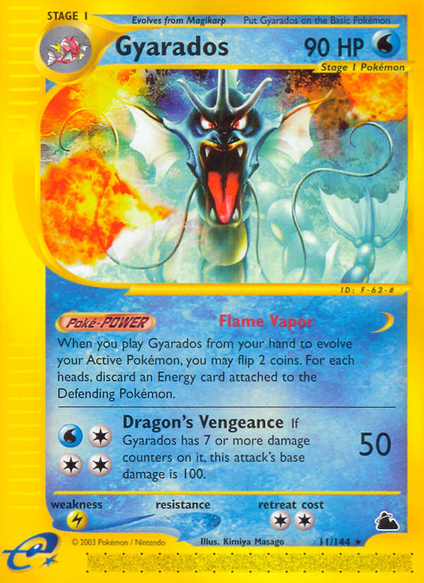 Gyarados (11/144) [Skyridge] | Clutch Gaming