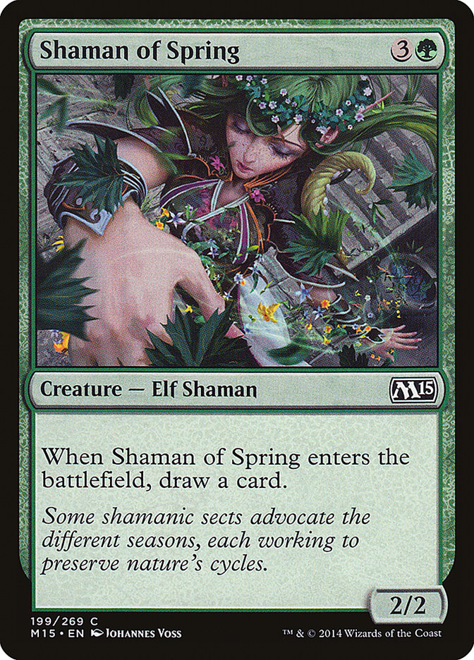 Shaman of Spring [Magic 2015] | Clutch Gaming