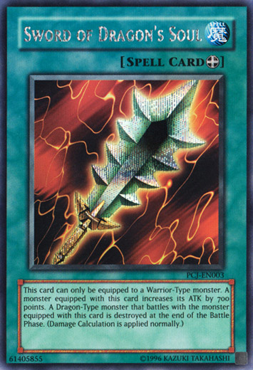 Sword of Dragon's Soul [PCJ-EN003] Prismatic Secret Rare | Clutch Gaming