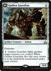 Golden Guardian // Gold-Forge Garrison [Rivals of Ixalan Prerelease Promos] | Clutch Gaming