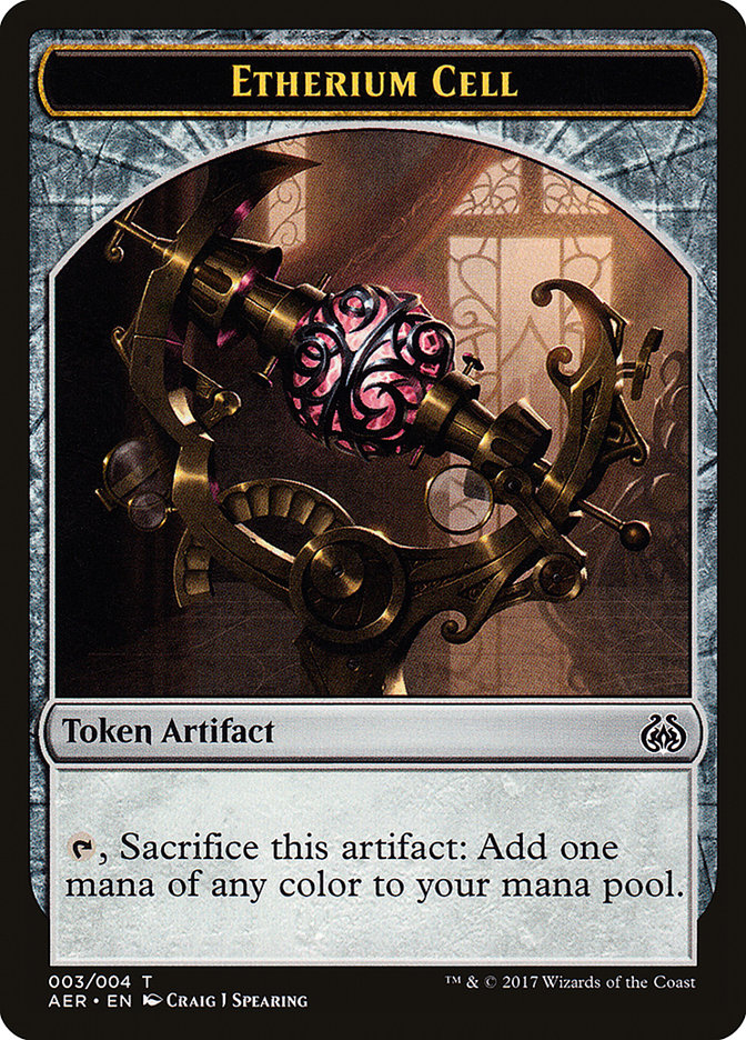 Etherium Cell Token [Aether Revolt Tokens] | Clutch Gaming