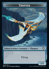 Copy // Thopter (006) Double-Sided Token [The Brothers' War Commander Tokens] | Clutch Gaming