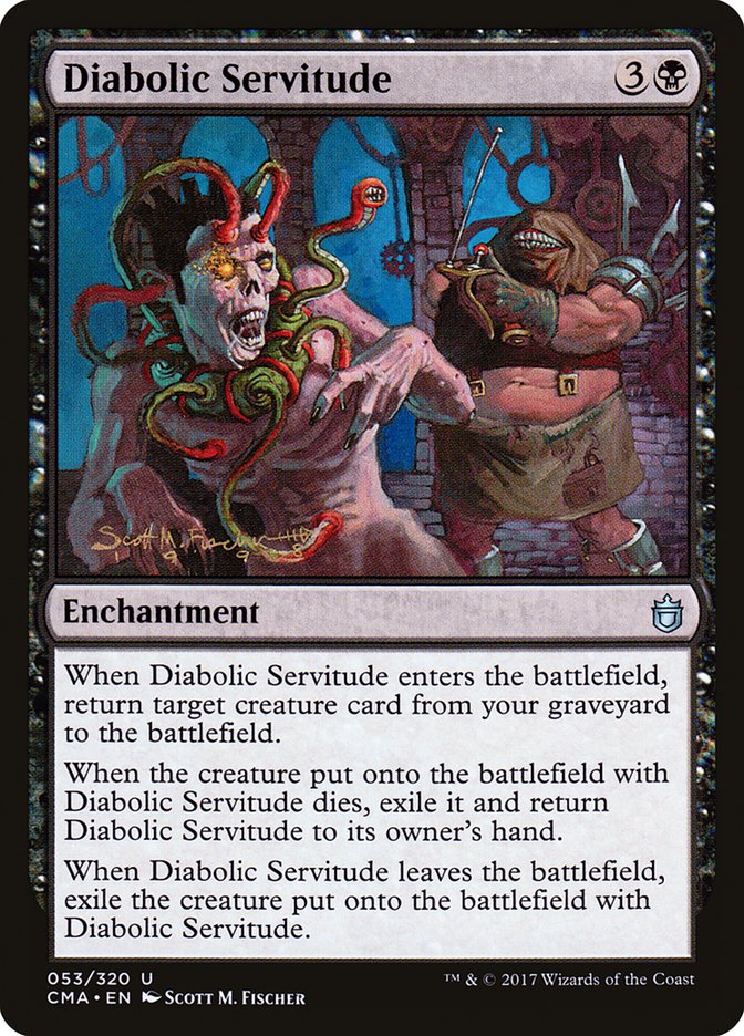 Diabolic Servitude [Commander Anthology] | Clutch Gaming