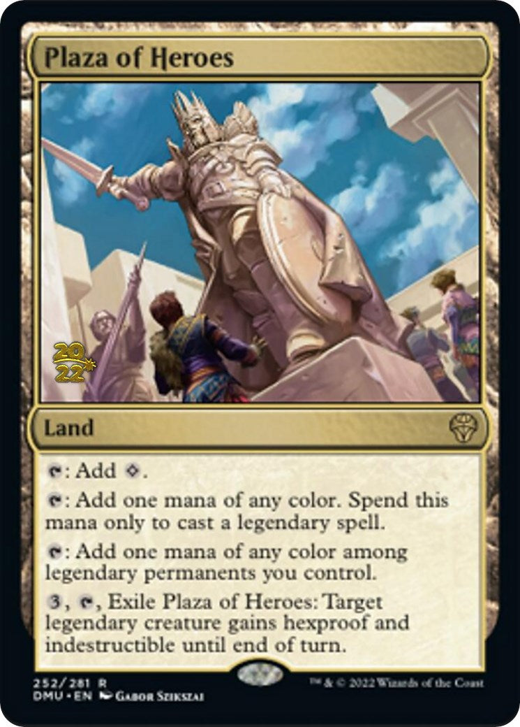 Plaza of Heroes [Dominaria United Prerelease Promos] | Clutch Gaming