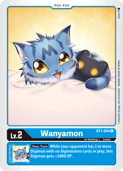 Wanyamon [BT1-004] [Release Special Booster Ver.1.0] | Clutch Gaming