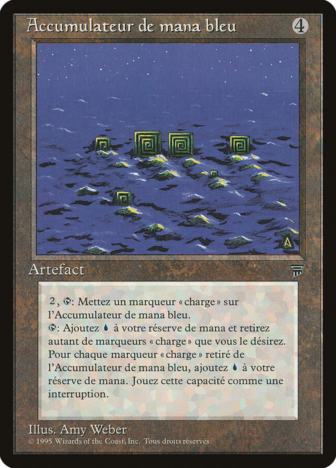 Blue Mana Battery (French) - "Accumulateur de mana bleu" [Renaissance] | Clutch Gaming