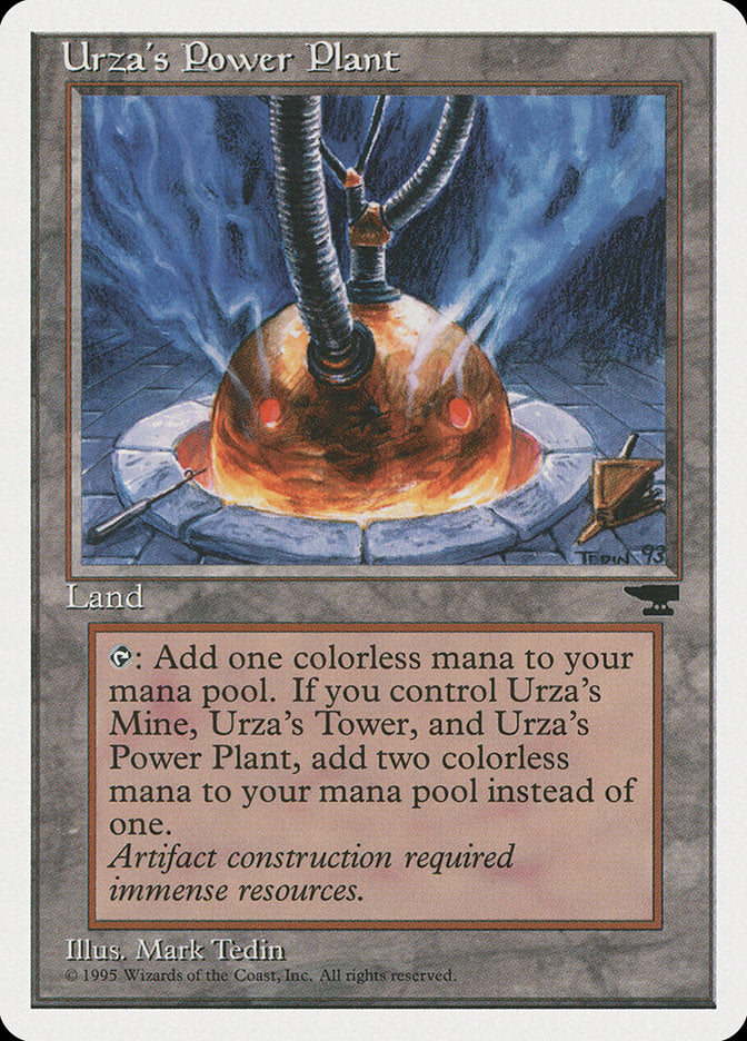 Urza's Power Plant (Heated Sphere) [Chronicles] | Clutch Gaming