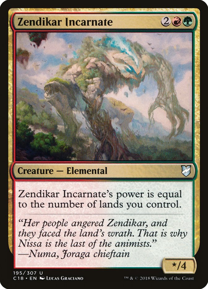 Zendikar Incarnate [Commander 2018] | Clutch Gaming