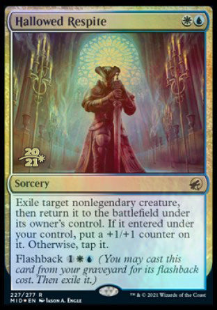 Hallowed Respite [Innistrad: Midnight Hunt Prerelease Promos] | Clutch Gaming
