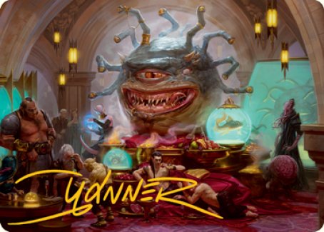 Xanathar, Guild Kingpin Art Card (Gold-Stamped Signature) [Dungeons & Dragons: Adventures in the Forgotten Realms Art Series] | Clutch Gaming