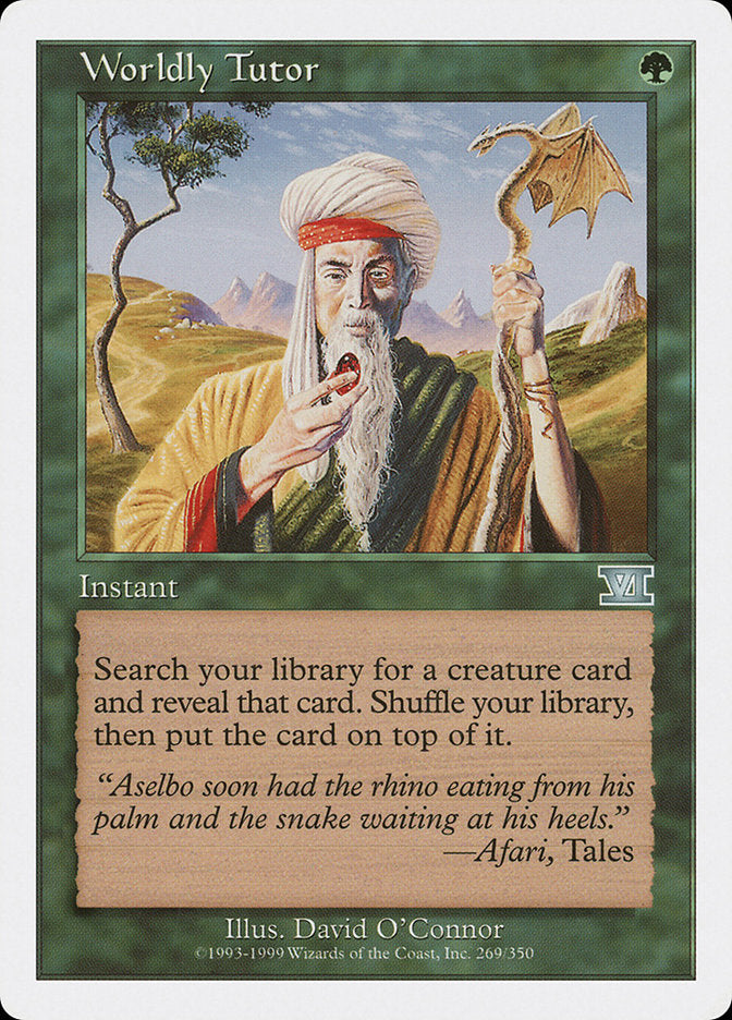 Worldly Tutor [Classic Sixth Edition] | Clutch Gaming