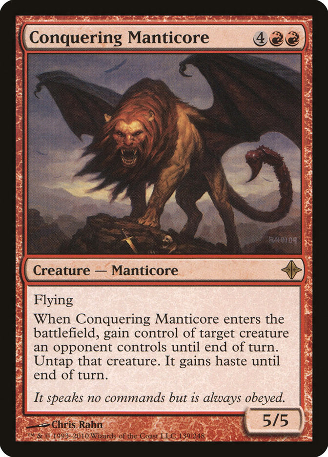 Conquering Manticore [Rise of the Eldrazi] | Clutch Gaming