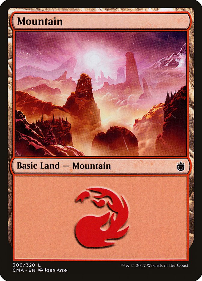 Mountain (306) [Commander Anthology] | Clutch Gaming